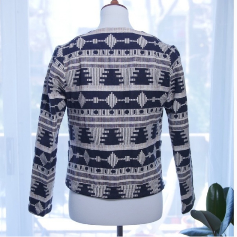 Nordstroms Aztec Confetti Print Structured Blazer - image 5